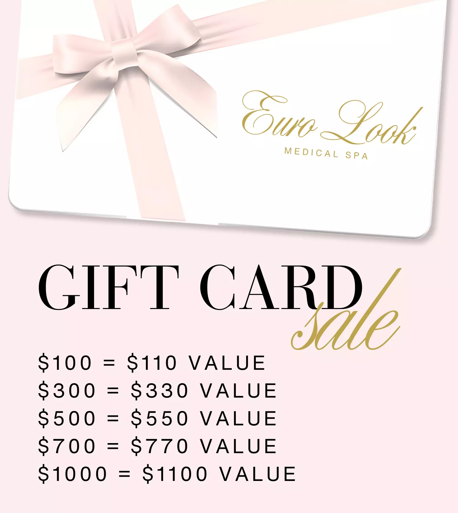 Euro Look MedSpa Gift Card
