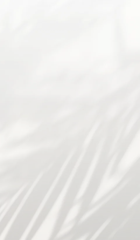 White flowing fabric with soft folds and gentle waves creating an elegant minimalist textile background